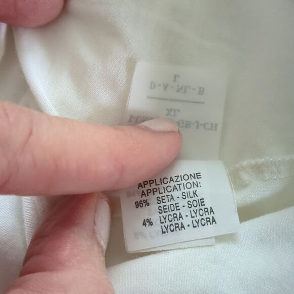 BRUNELLO CUCINELLI Scoopneck Tank Silk Trim - Picture 9 of 10